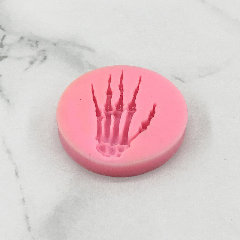 Skull And Claw Horror Silicone Mold