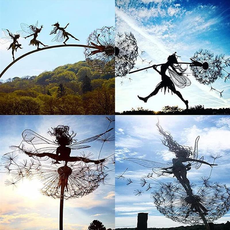 Flower Fairy Garden Miniature Sculptures