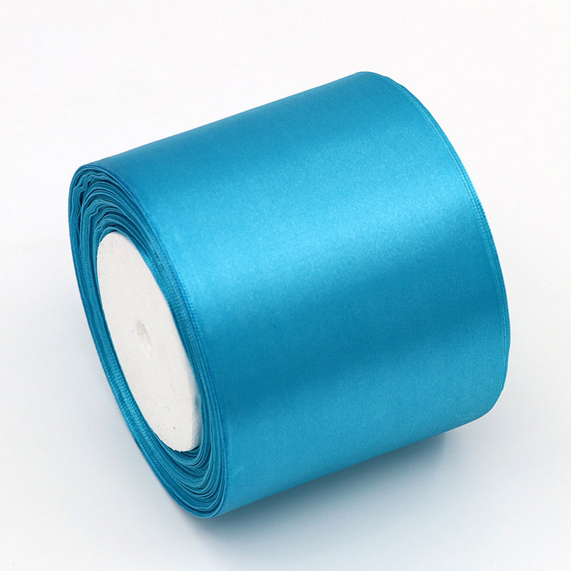 8CM Wide Ribbon Silk Colored Ribbons