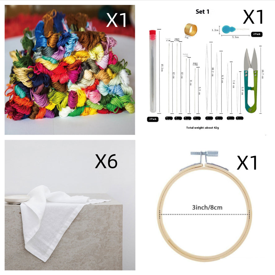DIY embroidery thread