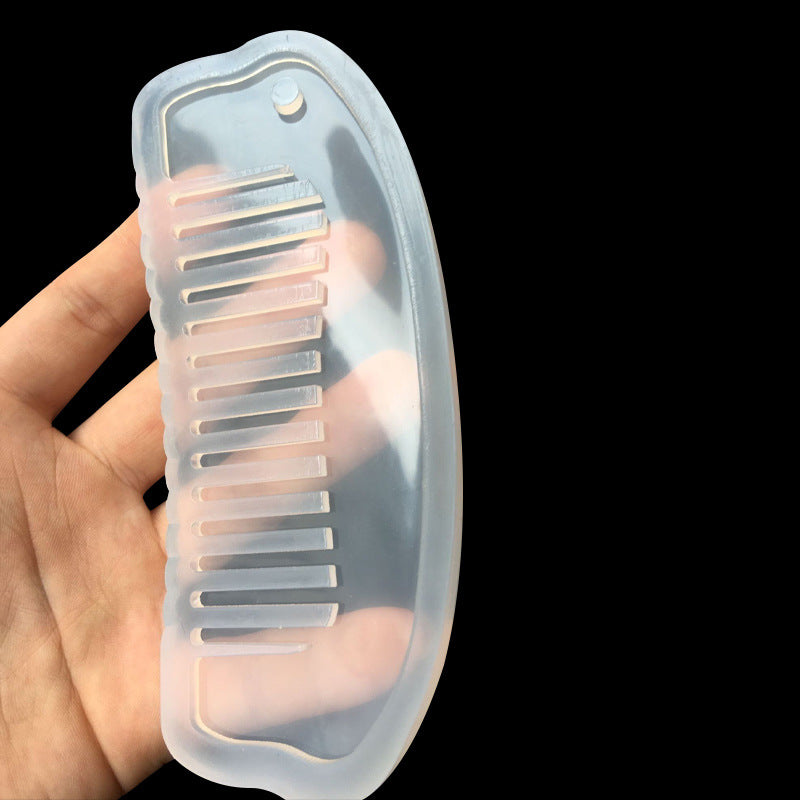 Resin glue handmade silicone mold cartoon comb mold