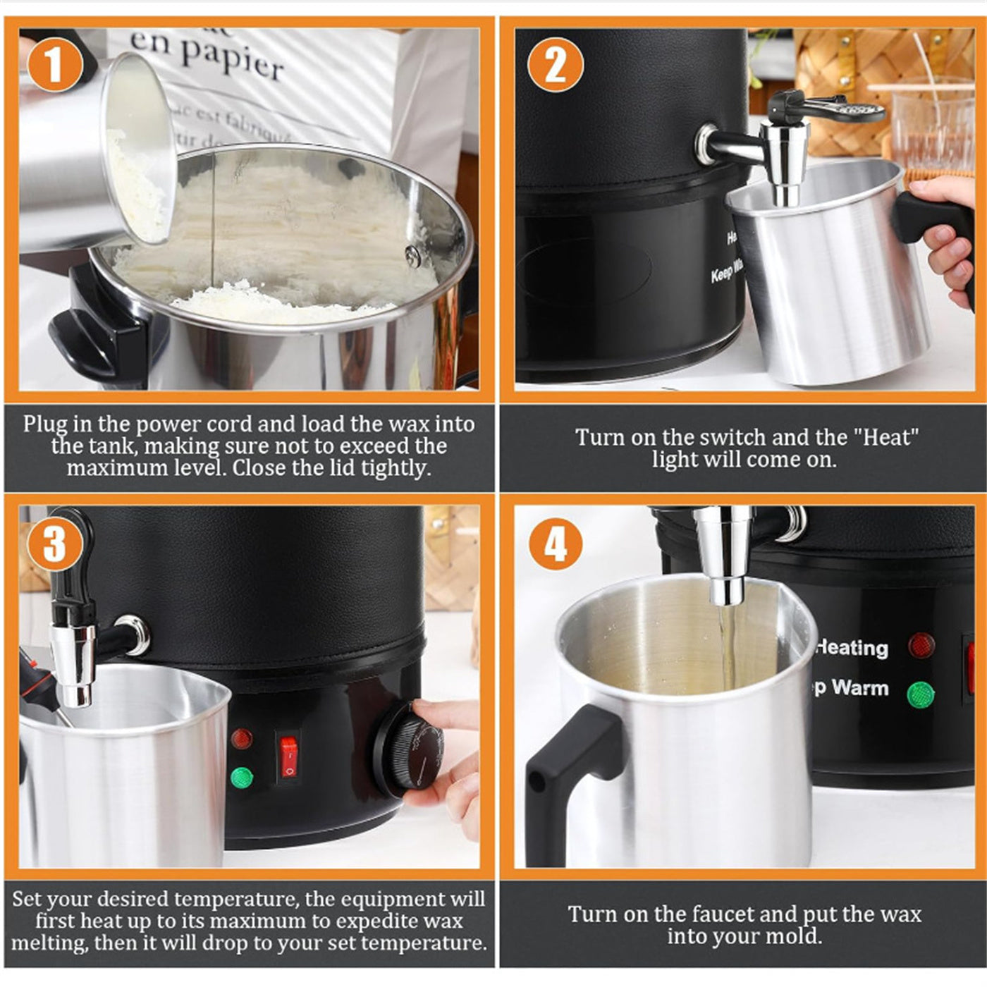 Candle Making Wax Melter For Beginners