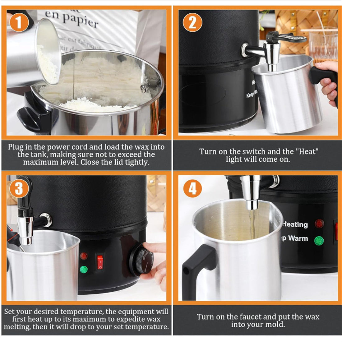 Candle Making Wax Melter For Beginners