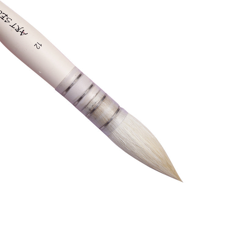 Wool watercolor brush