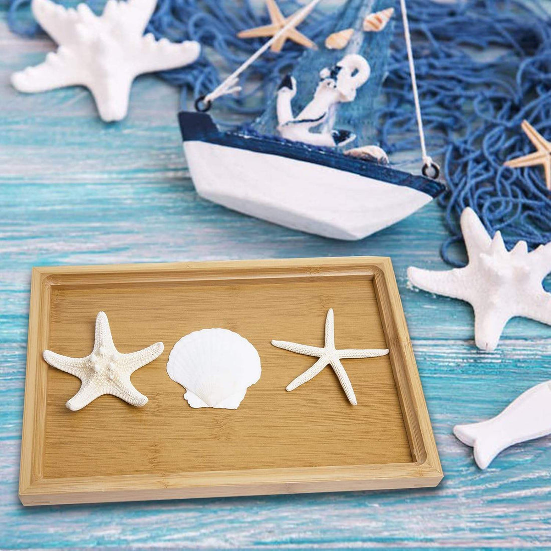 3-4 Inches Large Starfish And Scallop Shells For Crafts 12PCS Natural Beach Sea Shells For Crafting