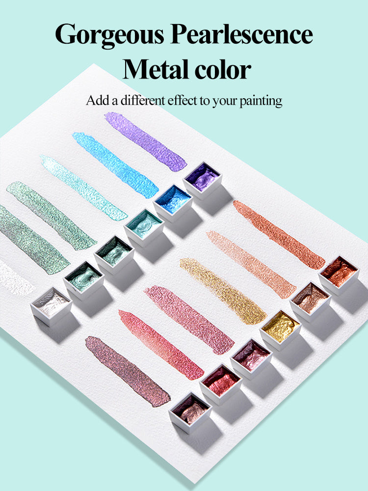 New watercolor paint set