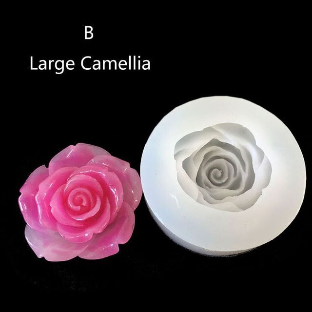 3D Flower Modeling Resin Silicone Mold