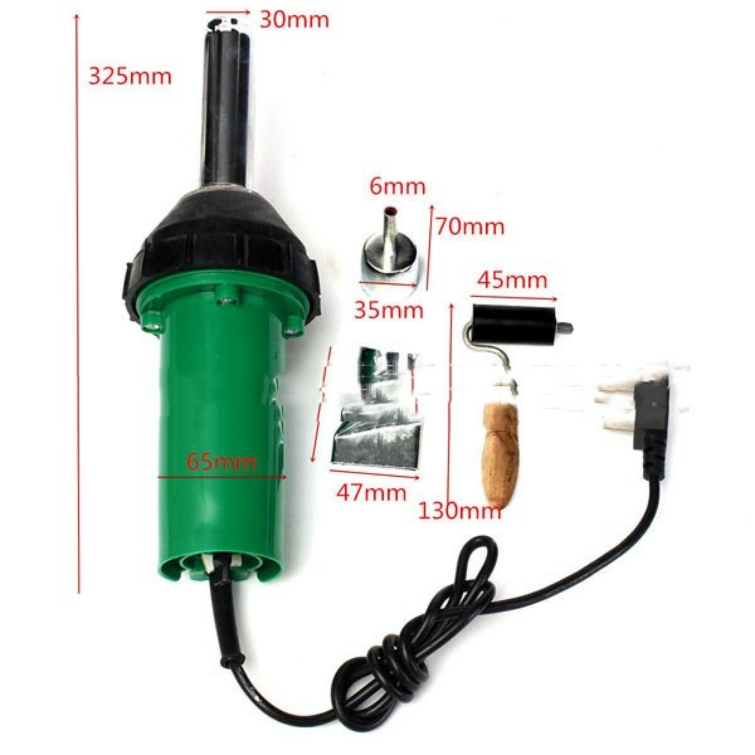 Integrated Plastic Hot Air Gun