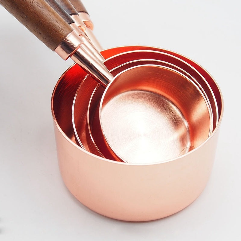 Stainless steel measuring spoon