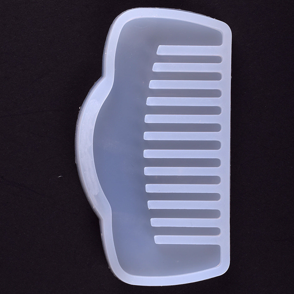 Resin glue handmade silicone mold cartoon comb mold