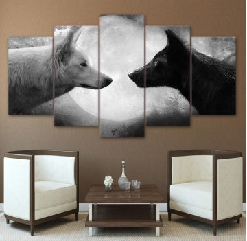 HD painting core five canvas painting