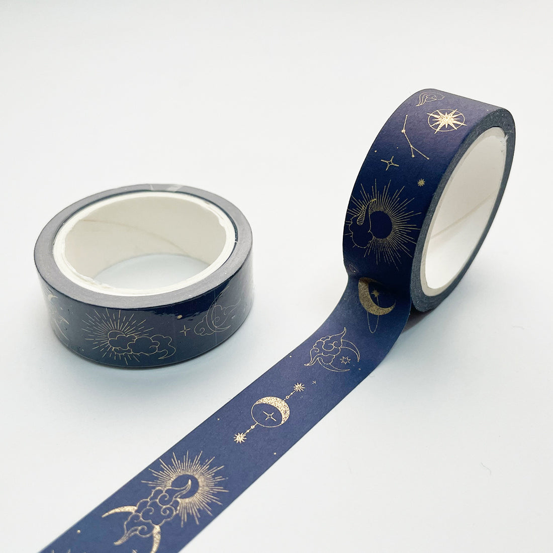 Hot Gold Foil Adhesive Tape Notebook DIY Decoration Masking Tape