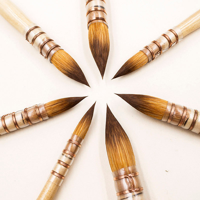 Imported nylon wool watercolor paint brush