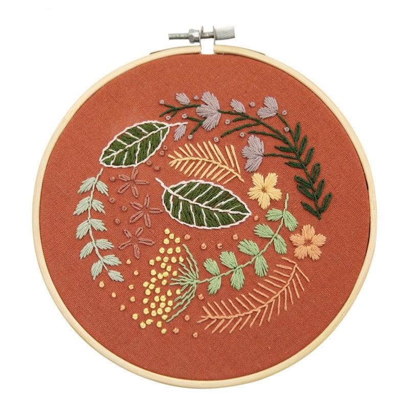 Hand Embroidery Diy Material Package