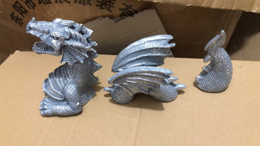 Large Dragon Gothic Garden Sculptures