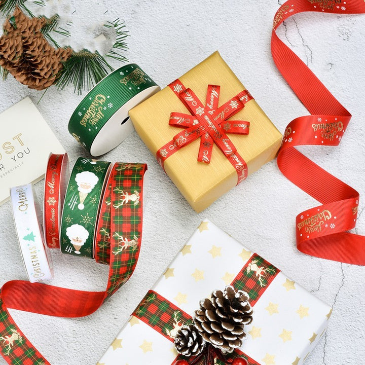 Christmas Gift Packaging Ribbon Decoration