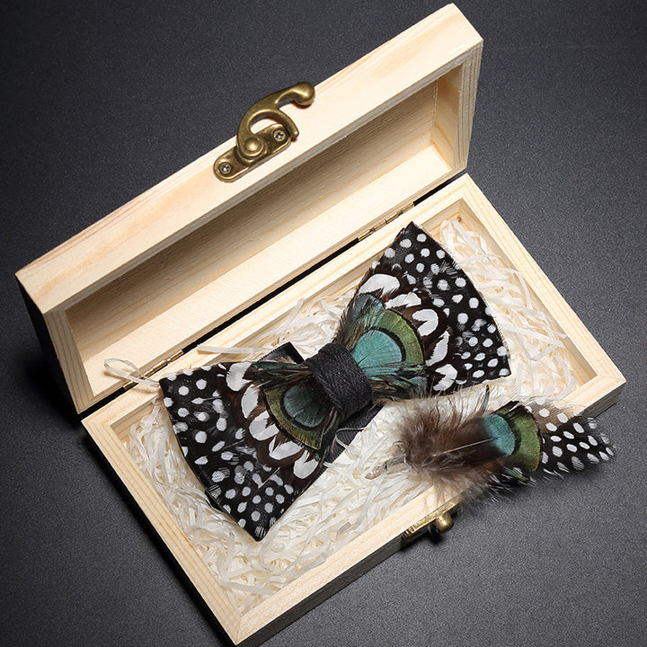 Natural Feather Custom Ribbons