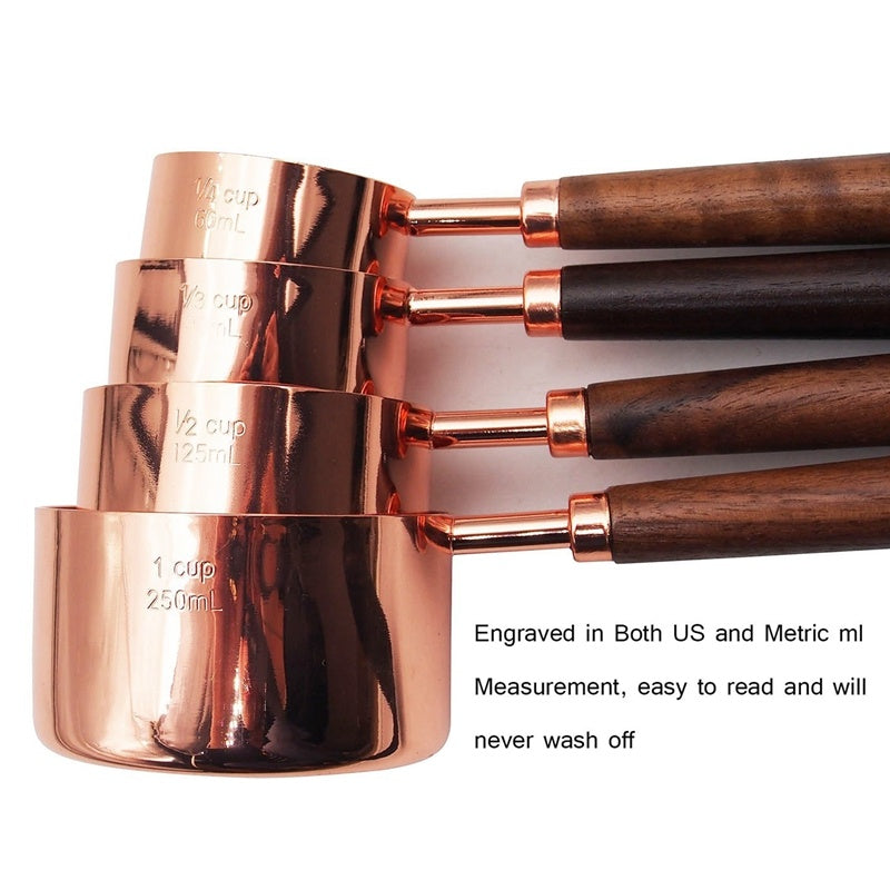 Stainless steel measuring spoon