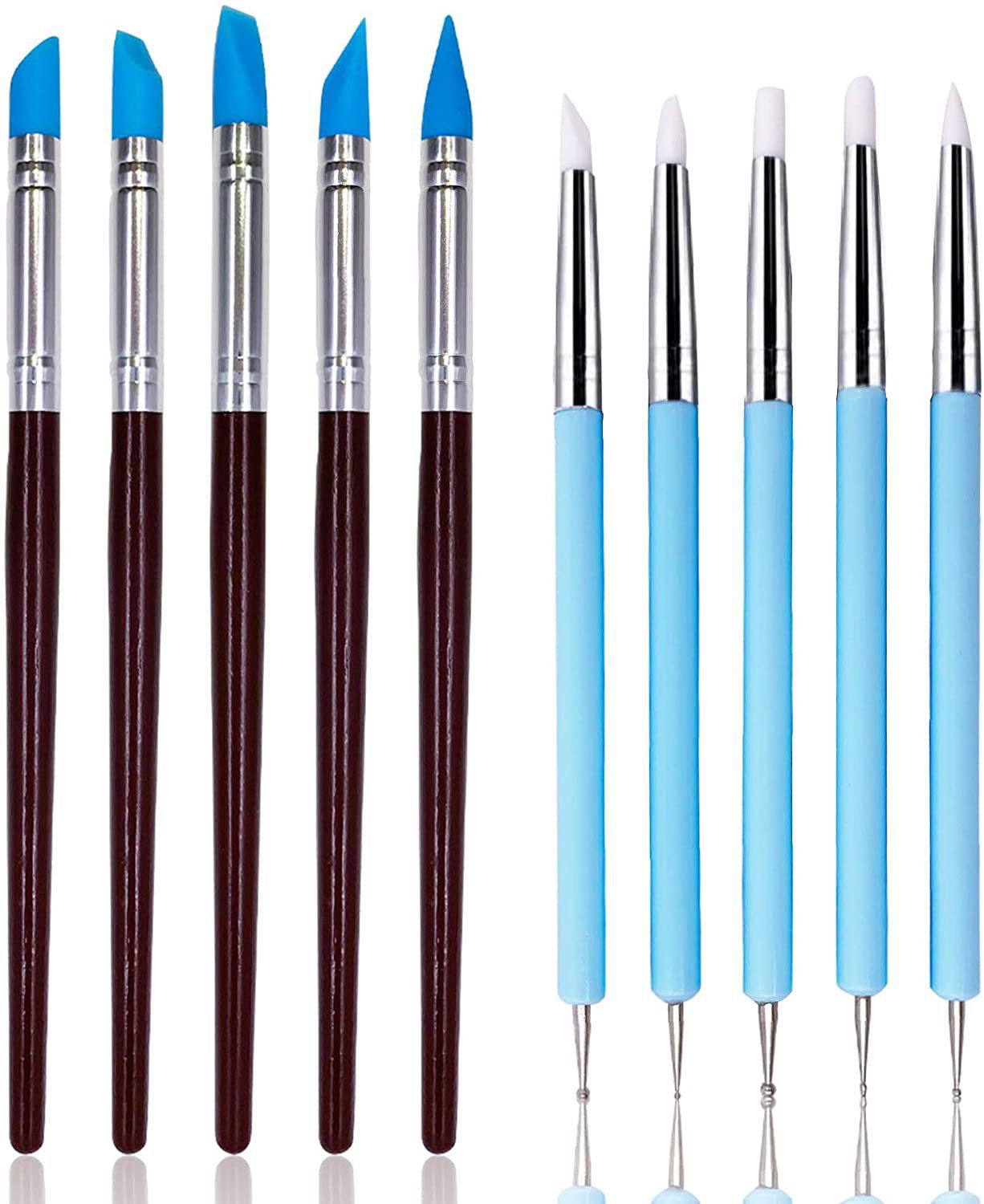 10Piece Set Of Clay Tools