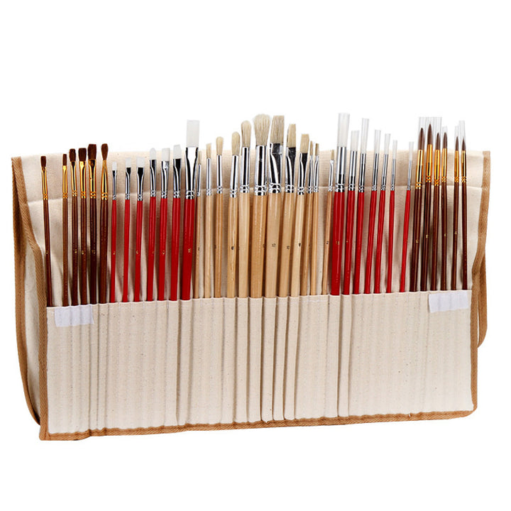 Multi-function Log Rod Oil Paint Brush