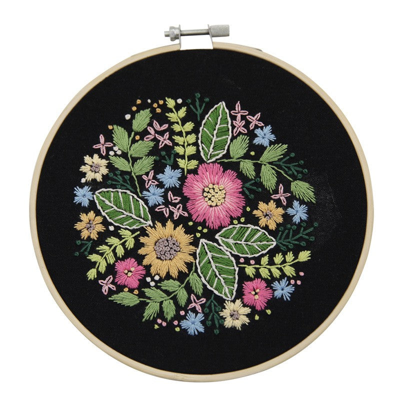 Hand Embroidery Diy Material Package