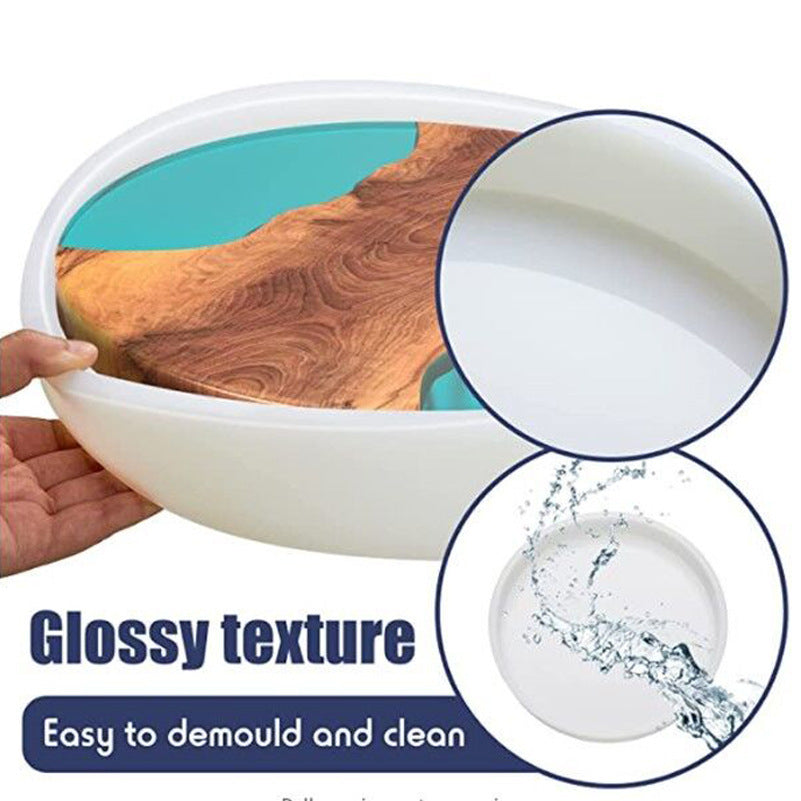 Fashion Simple Silicone Resin Tray Mold