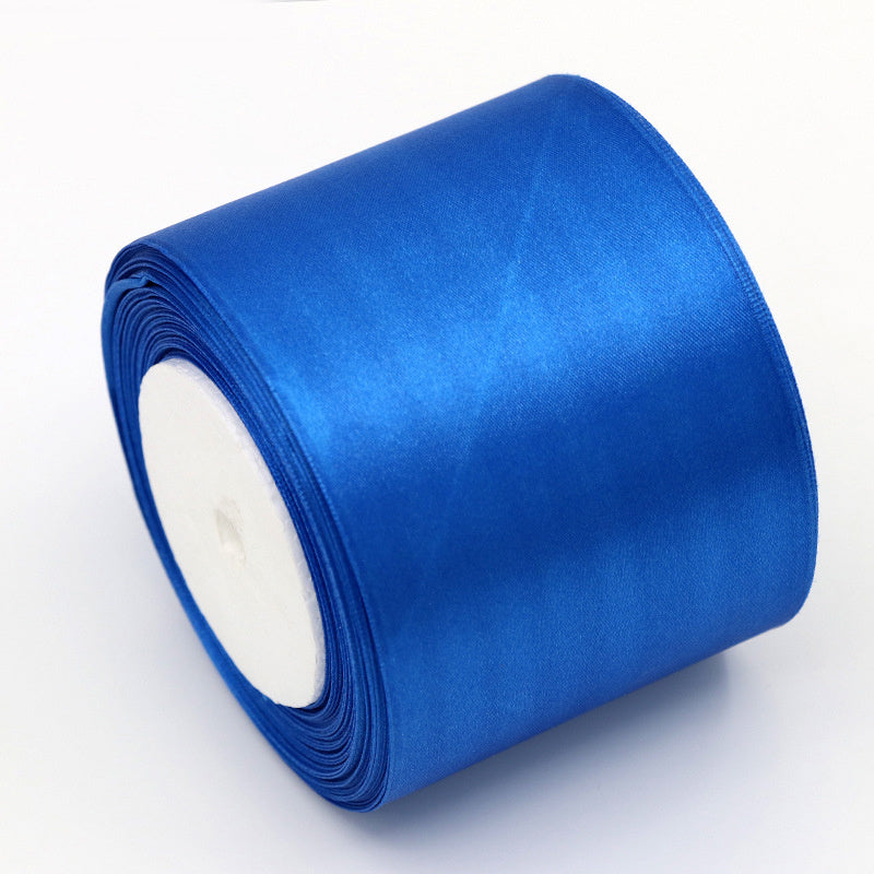 8CM Wide Ribbon Silk Colored Ribbons