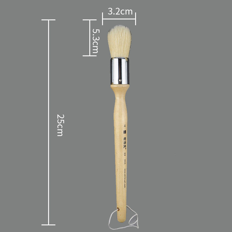 Bristles Large Oil Paint Brush