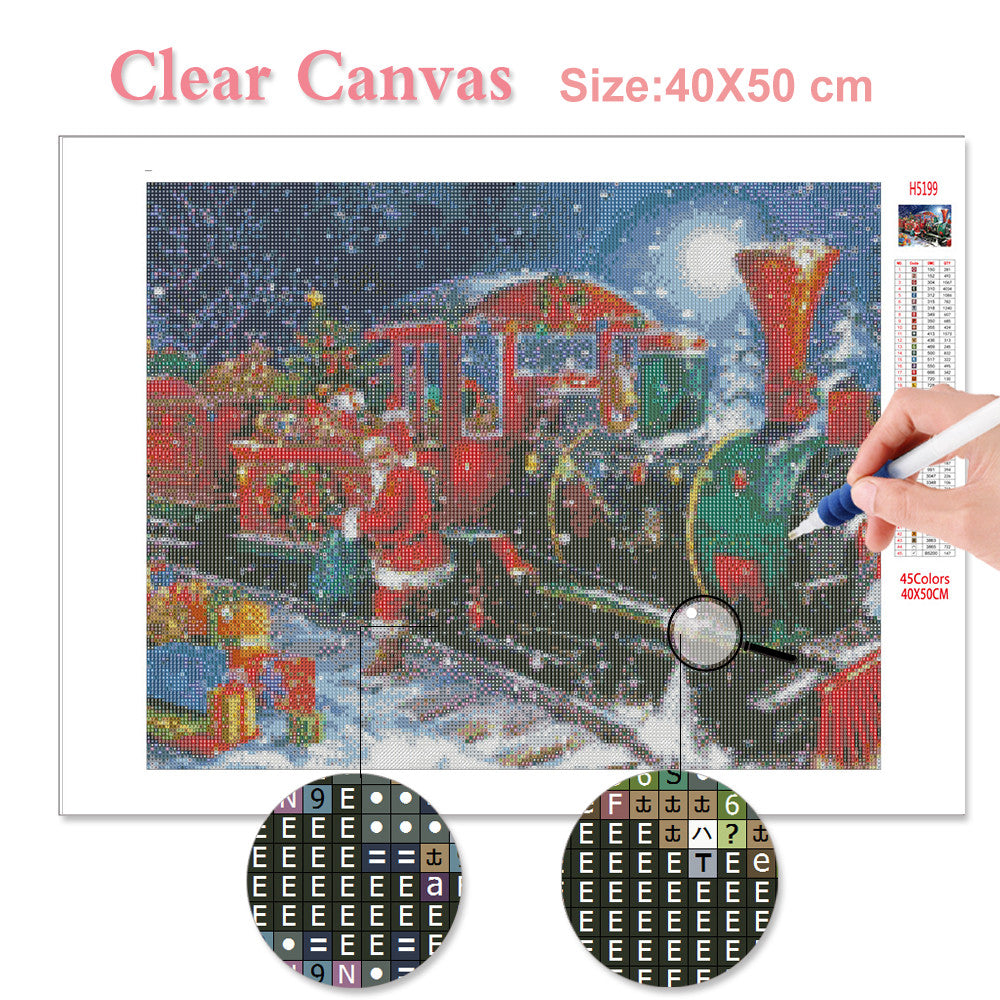 Home Art Embroidery Christmas Diamond Painting