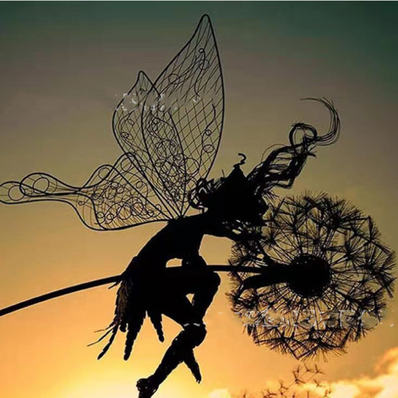 Flower Fairy Garden Miniature Sculptures