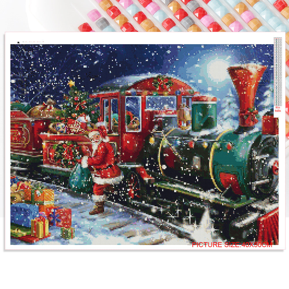 Home Art Embroidery Christmas Diamond Painting