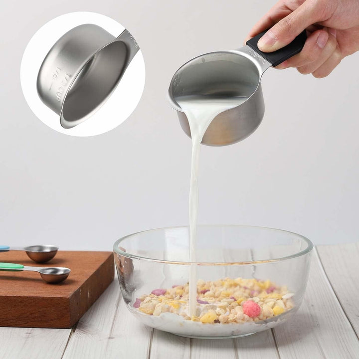 Measuring Spoon With Scale Plate
