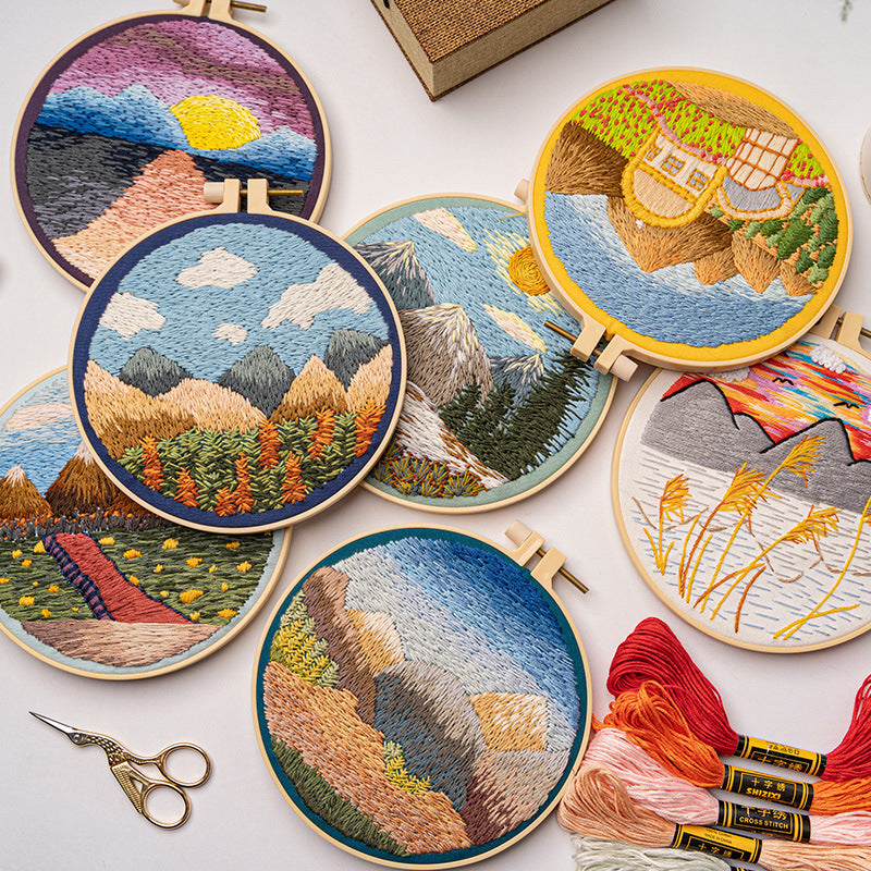 Diy Handmade Embroidery Material Package