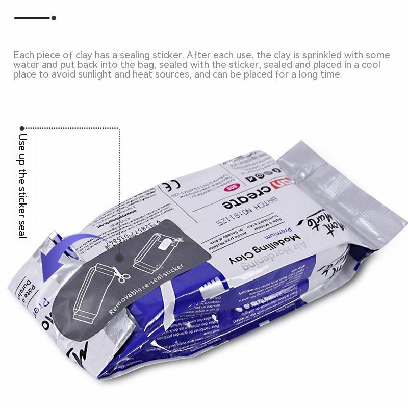 Clay Clay Handmade Clay Diy Material Package Brickearth Plastic Polymer Clay Clay Baking-free Clay Sculpture Knief