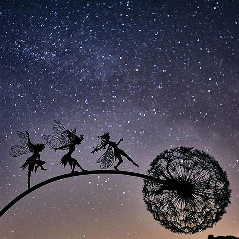 Flower Fairy Garden Miniature Sculptures