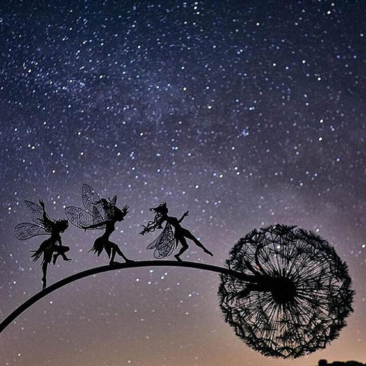 Flower Fairy Garden Miniature Sculptures