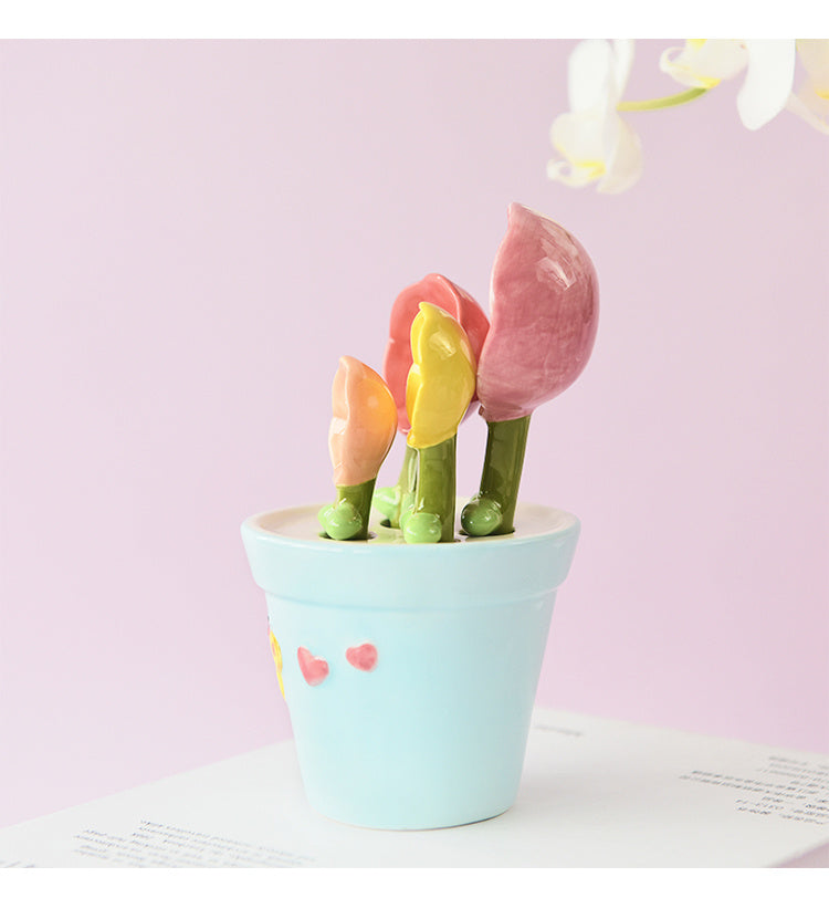 Cute Butterfly Flower Spoon Baking Scale