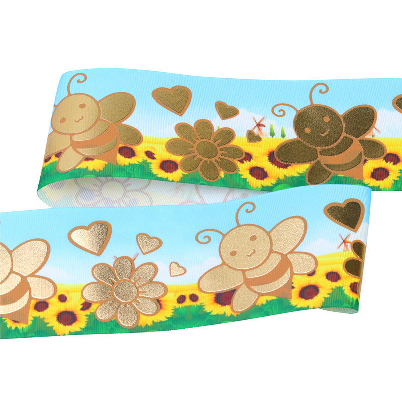 Bronzing Printed Ribbon