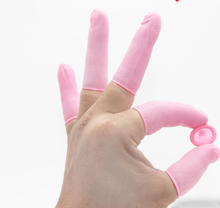 Powder Free Latex Finger Cots Hand Protection